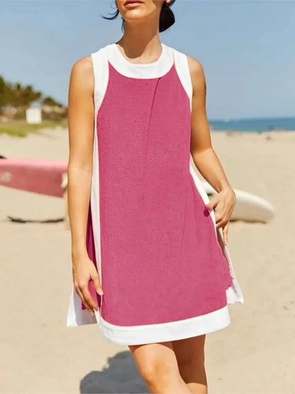 Versatile Vibe: Sleeveless Top & Skirt/Shorts Set - Big Cart Sky