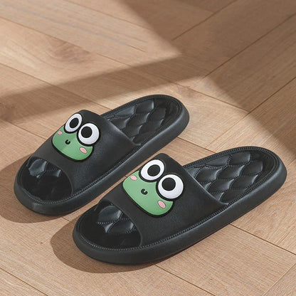 Cartoon Frog Slides - Big Cart Sky