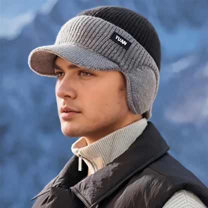 StormShield™ Thermal Visor Cap ❄️🧢 - Big Cart Sky
