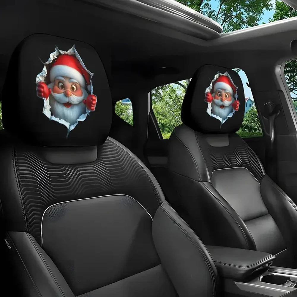 ⏳Limited-time 50% off⏰Spooky Red Eye Car Headrest Cover👁️‍🗨️🚗