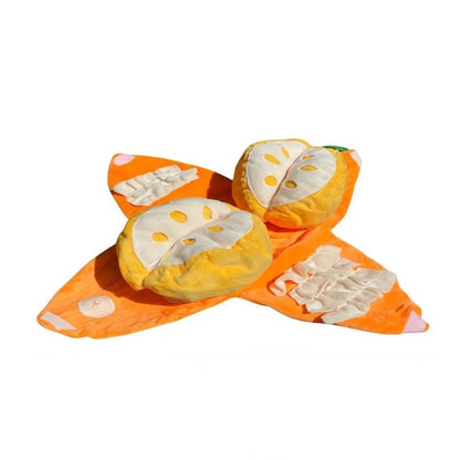OrangeQuest™ Hide-and-Seek Toy 🍊🐾 Sniff. Search. Smile. - Big Cart Sky