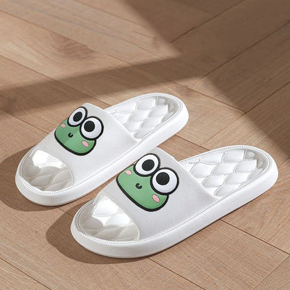 Cartoon Frog Slides - Big Cart Sky