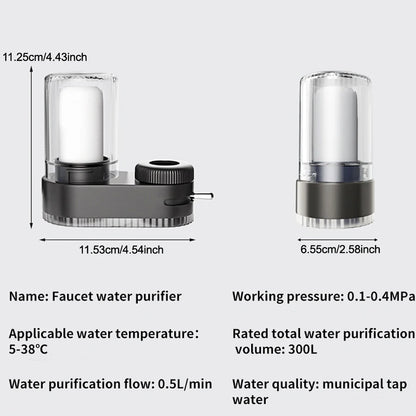 HydraClean™ Tap Purifier 🌿🚰 Fresh, Filtered, Effortless - Big Cart Sky