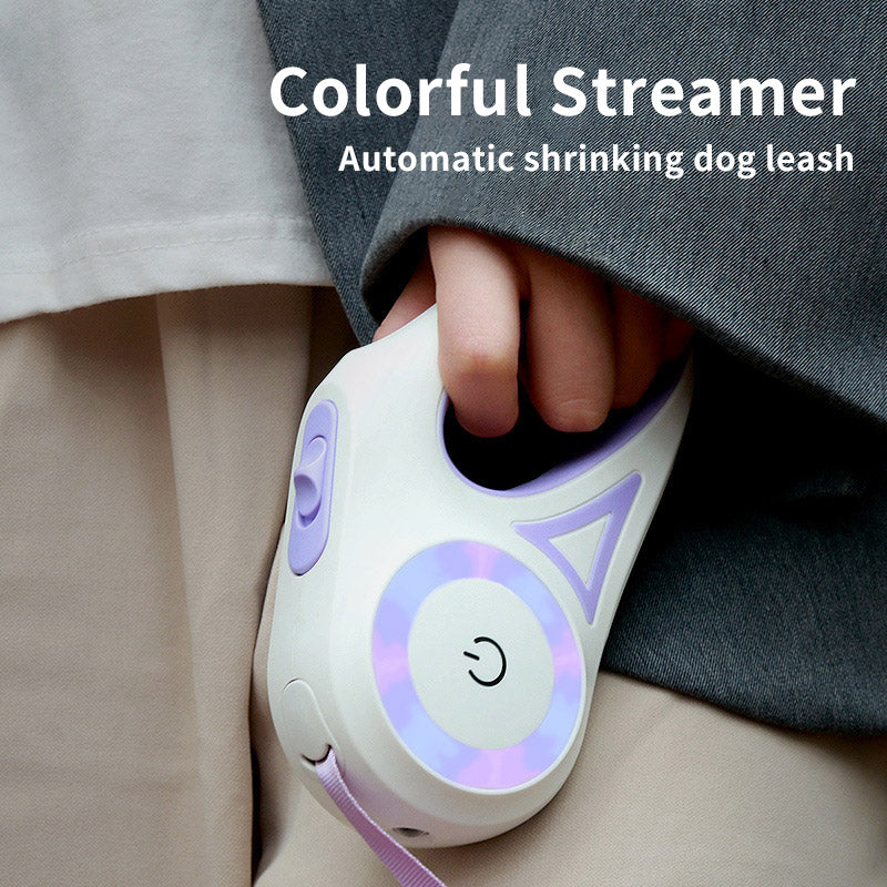 Plonique™ Retractable Dog Leash With Spotlight - Big Cart Sky
