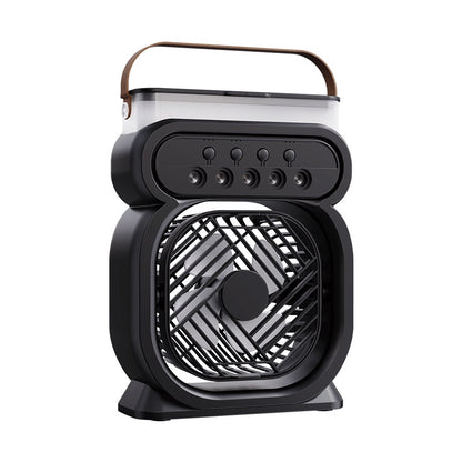 3 In 1 Portable Air Conditioner Evaporative Air Cooler LED Night Lights 3 Speeds Humidifier Fan For Home Office - Big Cart Sky