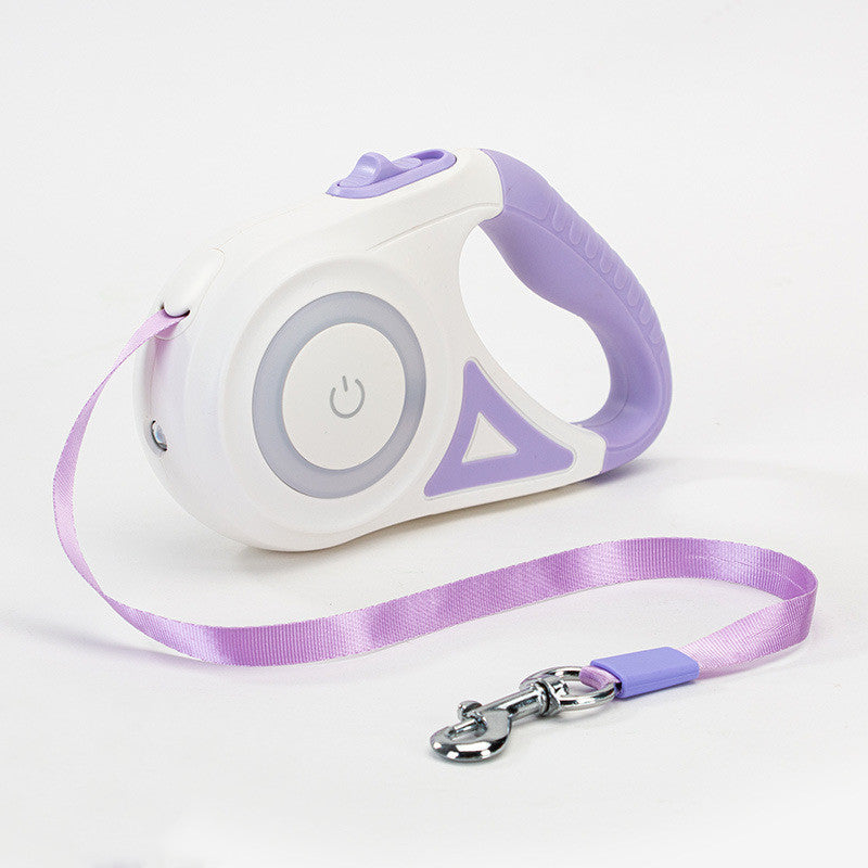 Plonique™ Retractable Dog Leash With Spotlight - Big Cart Sky