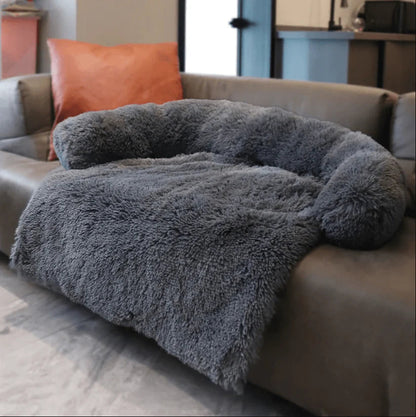 Calming Dog Bed & Sofa Protector - Big Cart Sky