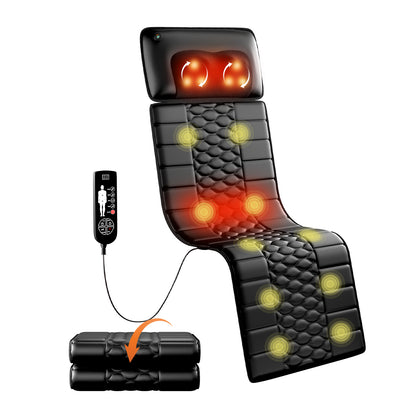 Amazon Restricted Products  Foldable Massage Mattress Controller With Smart Heating And Timer, Perfect For Full-body Relaxation At Home, Portable And Convenient For Home Use - Big Cart Sky