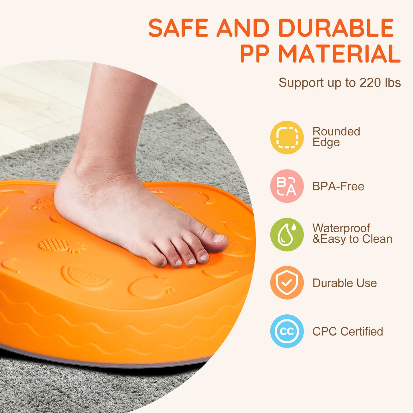 Colorful Balance Stepping Stones