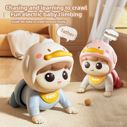 Musical Crawling Baby Doll