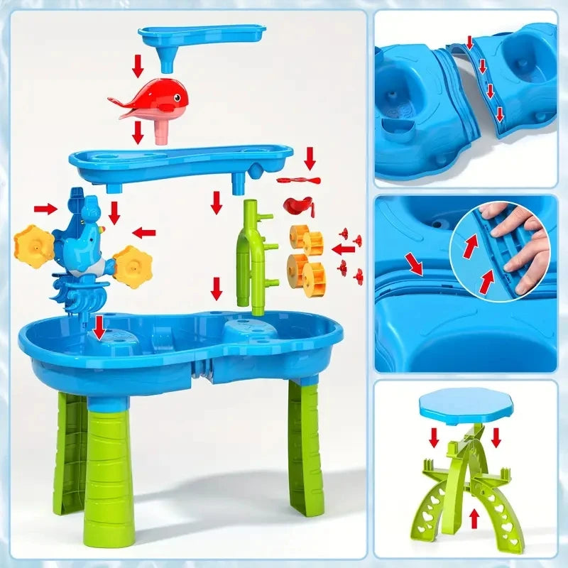 Kids' Fun Beach Play Table