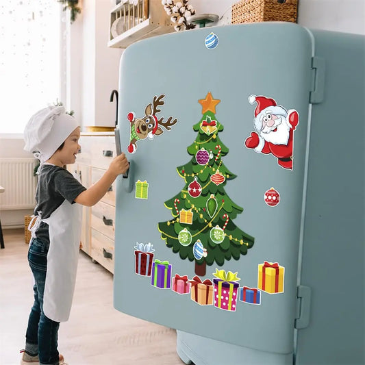 Magnetic Holiday Decor Stickers