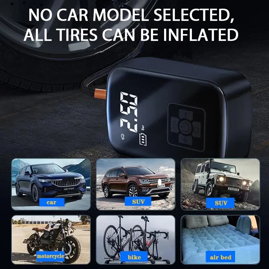 Versatile Electric Tire Pump
