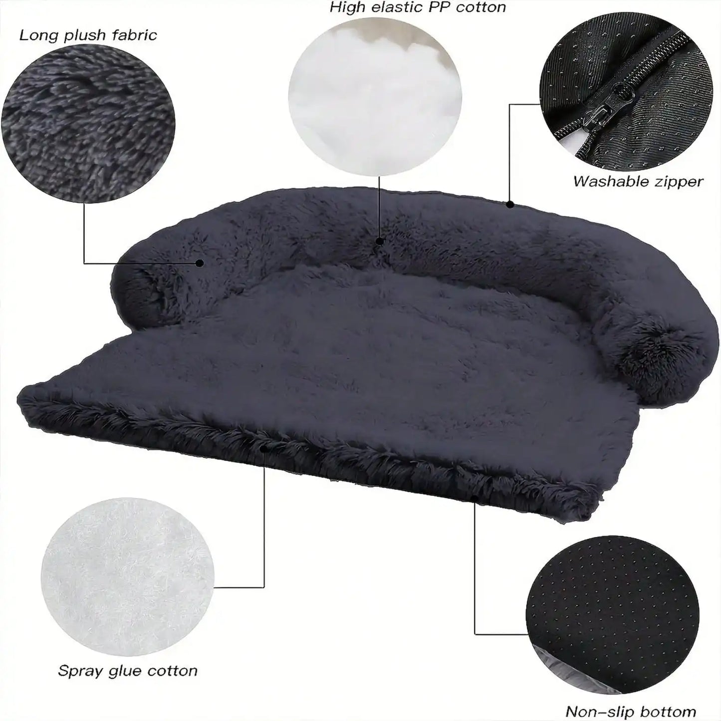 Cozy Cloud Dog Bed