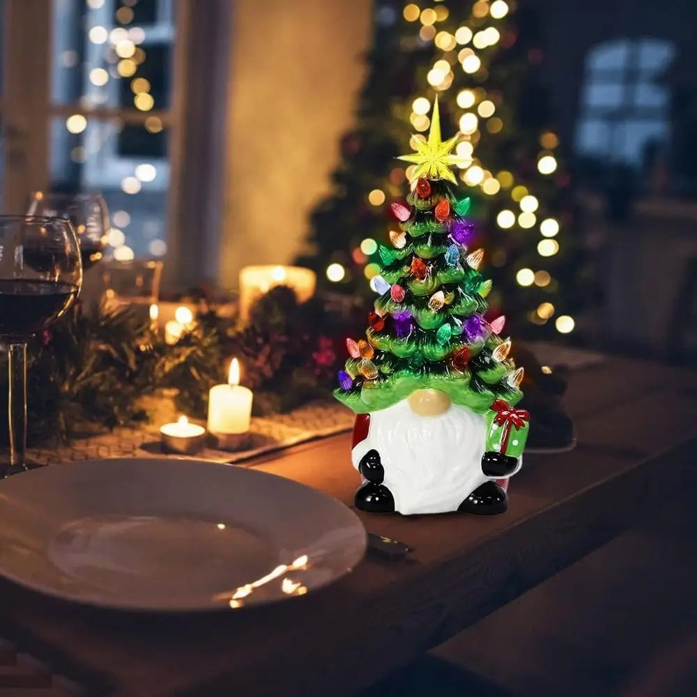 Gnome Glow Christmas Lantern