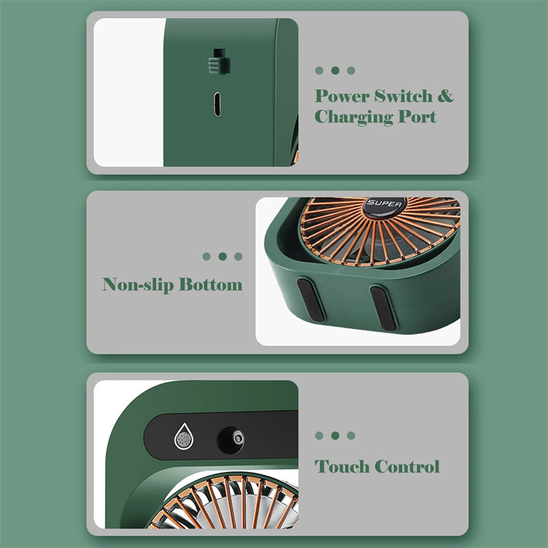 Cool Breeze Misting Fan