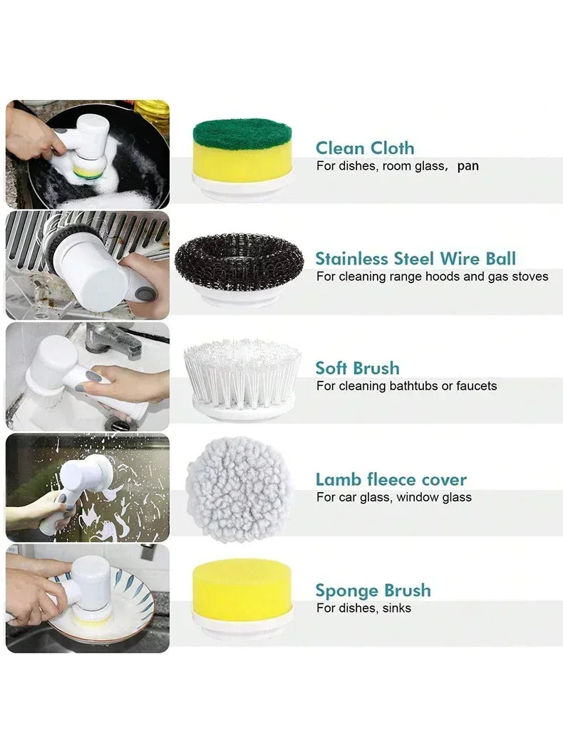 Effortless Spin Scrubber