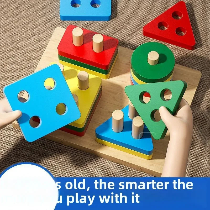 Wooden Learning Fun Puzzle