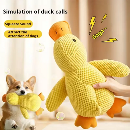 Cuddly Duck Dog Toy