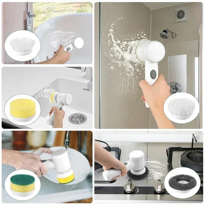 Effortless Spin Scrubber