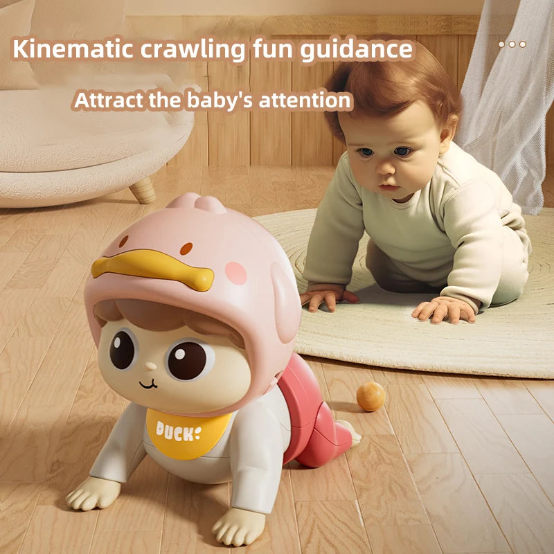 Musical Crawling Baby Doll