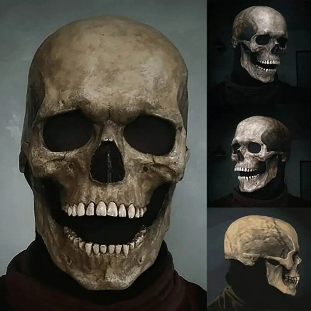 Spooky Skull Halloween Mask - Big Cart Sky