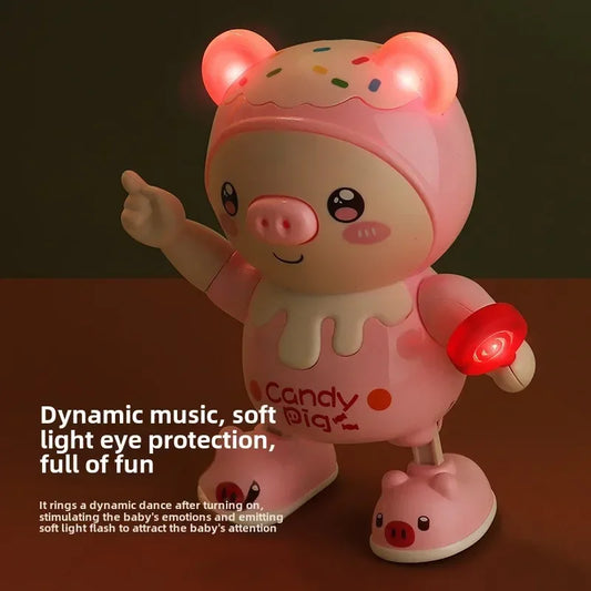 Dancing Light-Up Pig Toy