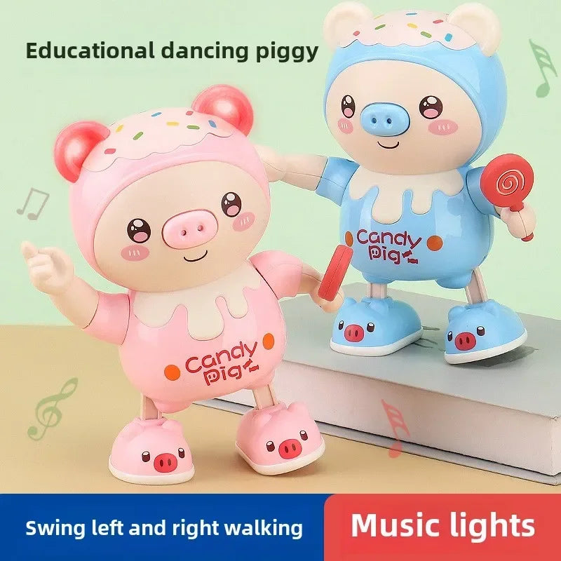 Dancing Light-Up Pig Toy