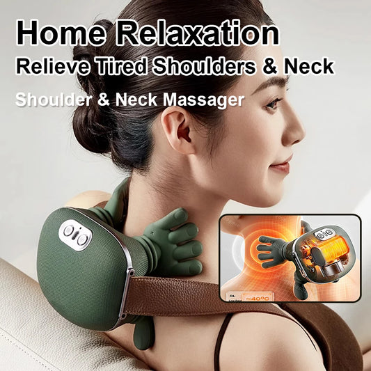 Soothing Heated Neck Massager