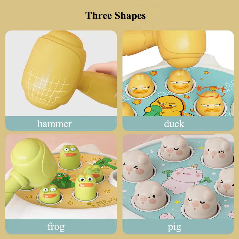 DuckFrogPig Montessori Puzzle