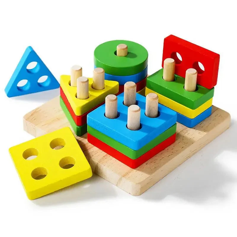 Wooden Learning Fun Puzzle