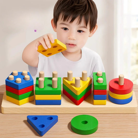Wooden Learning Fun Puzzle