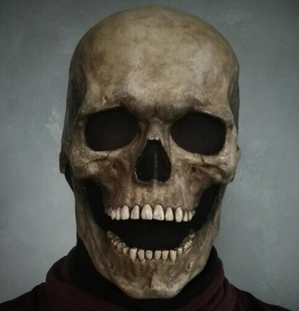 Spooky Skull Halloween Mask - Big Cart Sky