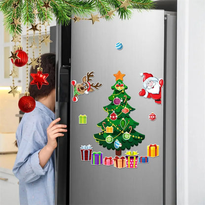 Magnetic Holiday Decor Stickers