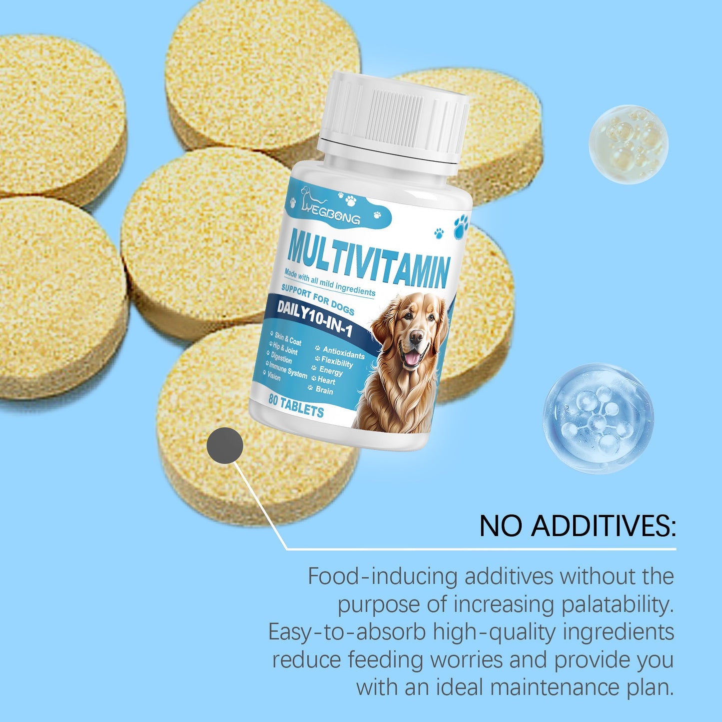 Yegbong Pet Multivitamin Tablets