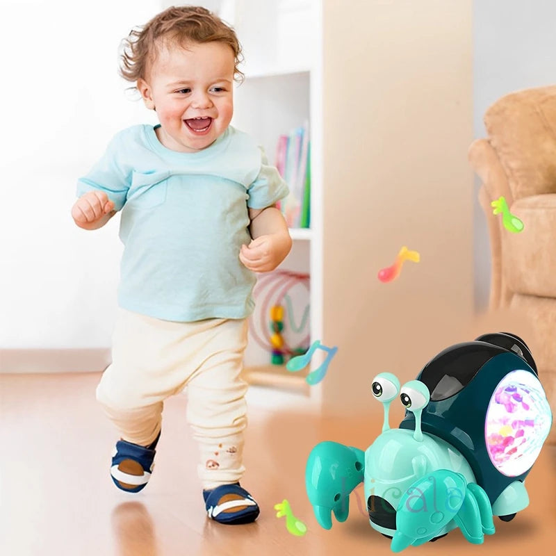 Dancing Light-Up Crab Toy