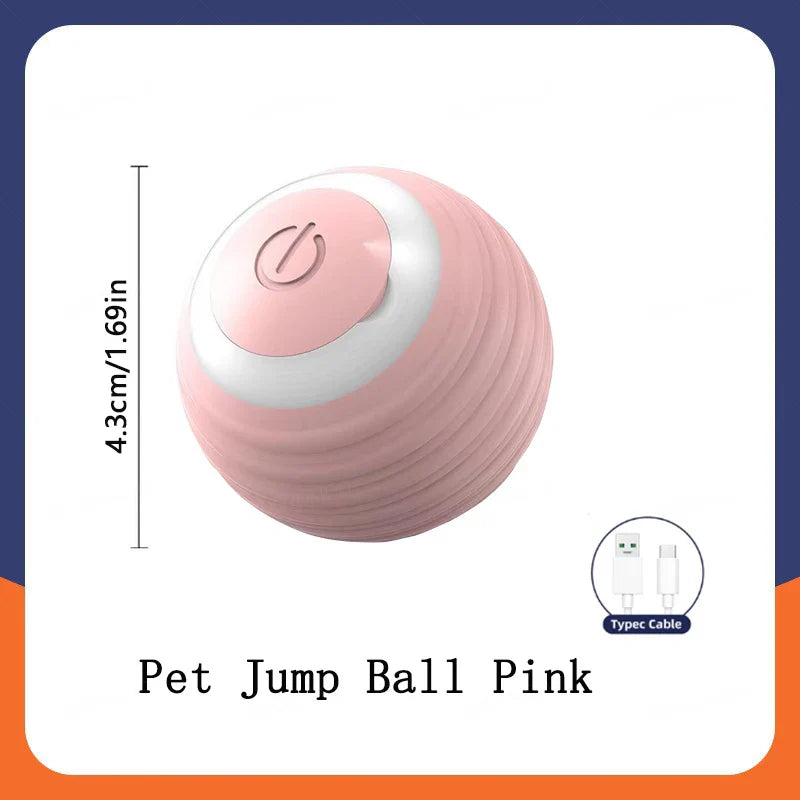 Smart Interactive Dog Ball – USB Rechargeable Automatic Moving Toy for Puppies and Cats" - Big Cart Sky