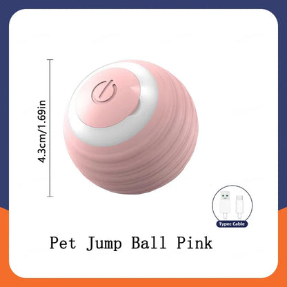 Smart Interactive Dog Ball – USB Rechargeable Automatic Moving Toy for Puppies and Cats" - Big Cart Sky