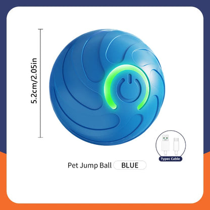 Smart Interactive Dog Ball – USB Rechargeable Automatic Moving Toy for Puppies and Cats" - Big Cart Sky