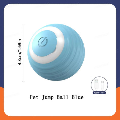Smart Interactive Dog Ball – USB Rechargeable Automatic Moving Toy for Puppies and Cats" - Big Cart Sky