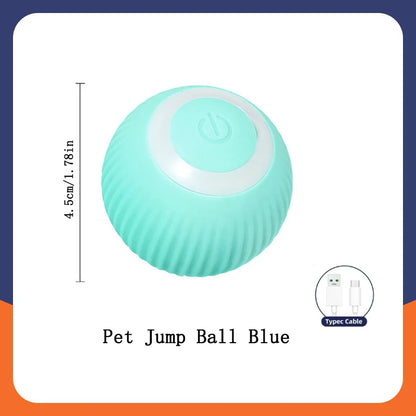 Smart Interactive Dog Ball – USB Rechargeable Automatic Moving Toy for Puppies and Cats" - Big Cart Sky