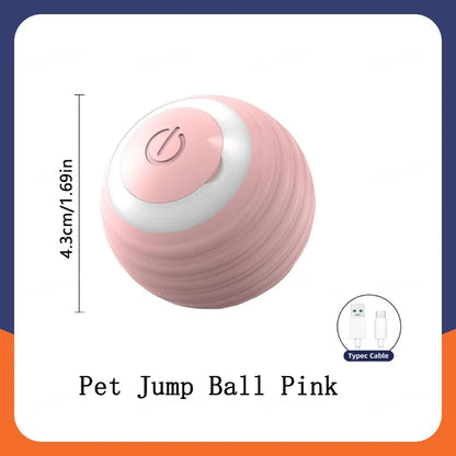 Smart Interactive Dog Ball – USB Rechargeable Automatic Moving Toy for Puppies and Cats" - Big Cart Sky