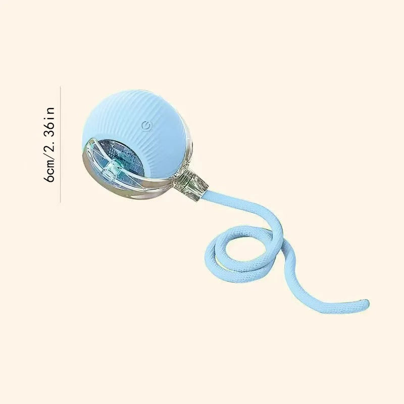 Smart Interactive Dog Ball – USB Rechargeable Automatic Moving Toy for Puppies and Cats" - Big Cart Sky