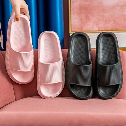 26-45 Size Hot EVA Shoes For Women Slippers Soft Soles Summer Bathroom Slippers - Big Cart Sky
