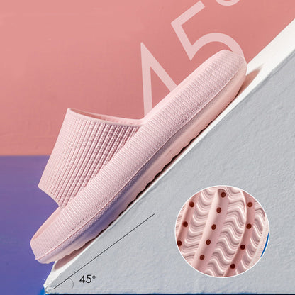 26-45 Size Hot EVA Shoes For Women Slippers Soft Soles Summer Bathroom Slippers - Big Cart Sky