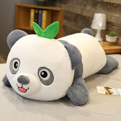 Simulation Panda Bamboo Leaf Panda - Big Cart Sky