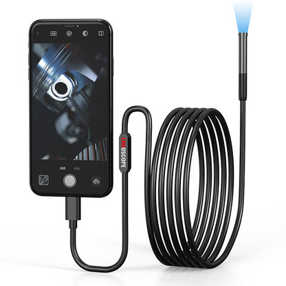 Single Lens HD Industrial Pipe Endoscope Support Three-in-one Mobile Phone Endoscope - Big Cart Sky