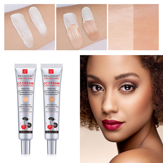 Moisturizing Correcting CC Cream Waterproof Anti-sweat Makeup Before Concealer Lasting Women Makeup Protect Skin Erborian Make - Big Cart Sky