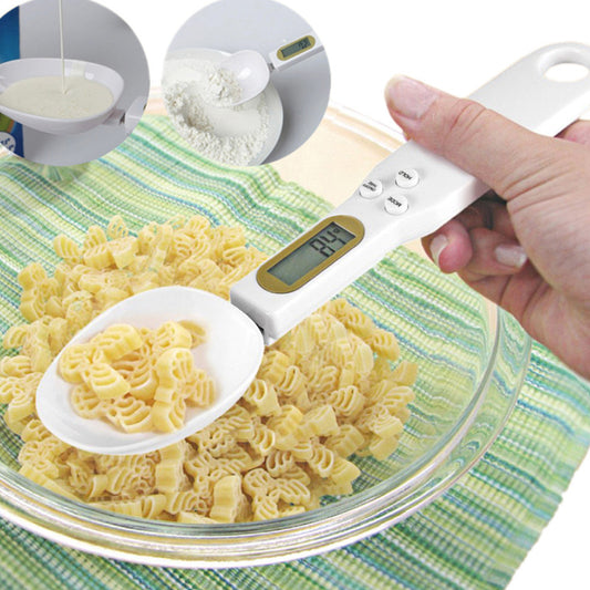 LCD Digital Kitchen Scale Electronic Cooking Food Weight Measuring Spoon Grams Coffee Tea Sugar Spoon Scale Kitchen Tools - Big Cart Sky