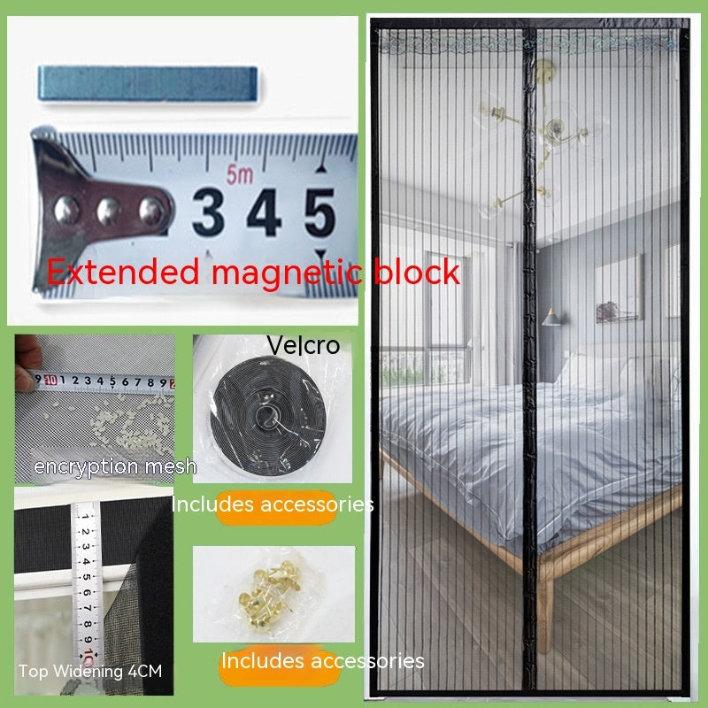 Decorative Magnetic Magic Door Curtain Stickers Punch-free Household - Big Cart Sky